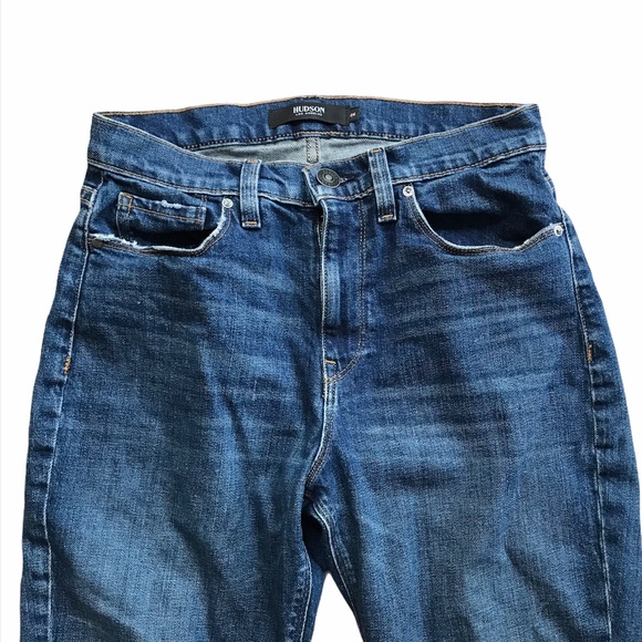 Hudson Jeans Bettie High-Rise Taper Jeans Blue Size 26 - Picture 6 of 13